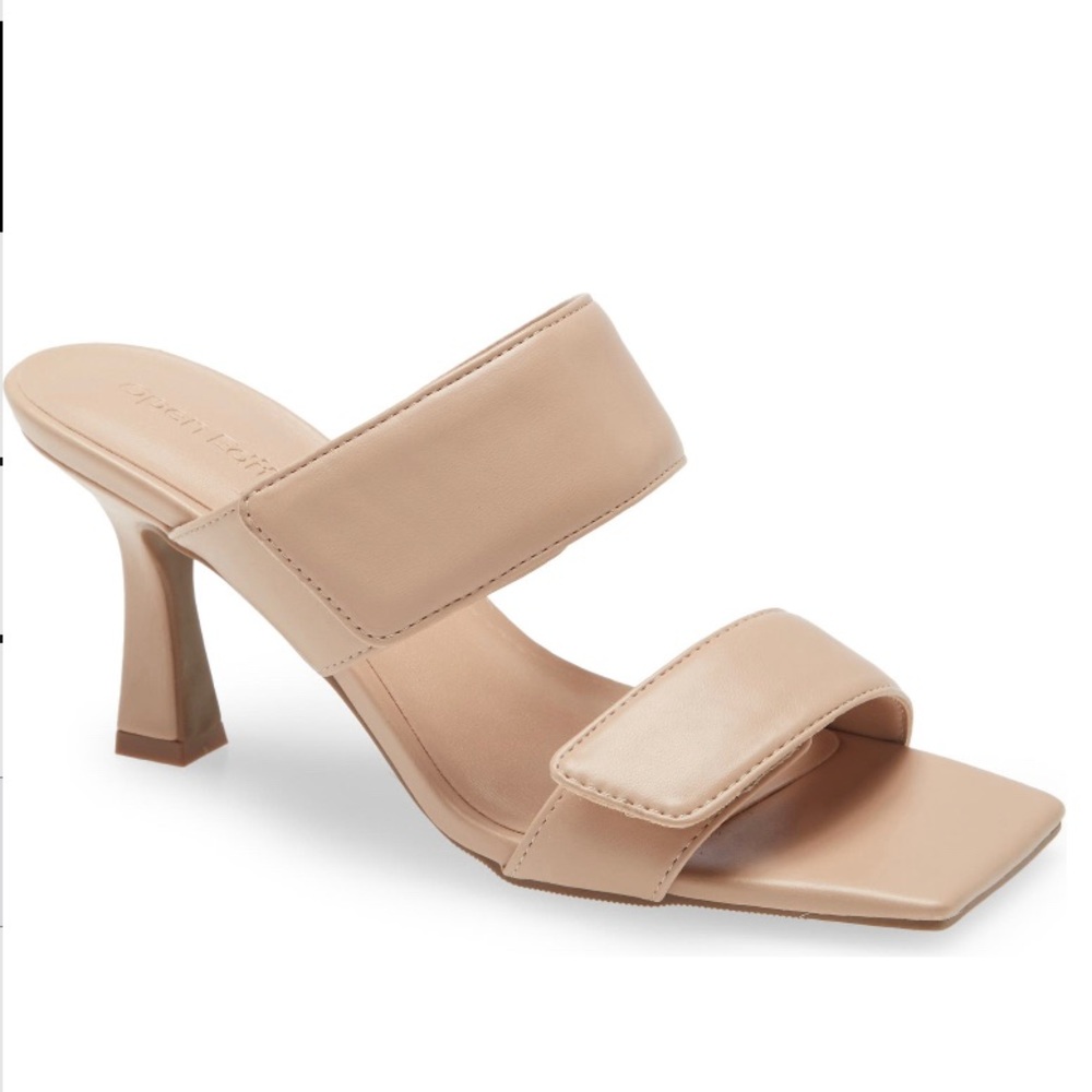 Open Edit Beige Quincy Sandal